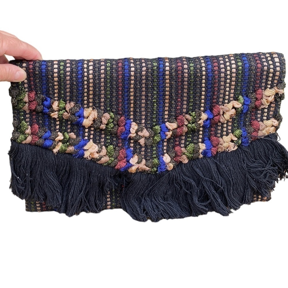 NWOT Stella  & Dot Fringe Taj Handbag